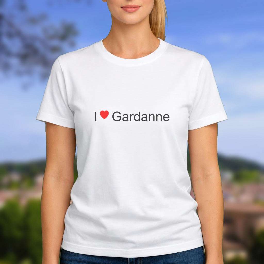 T-shirt I love gardanne