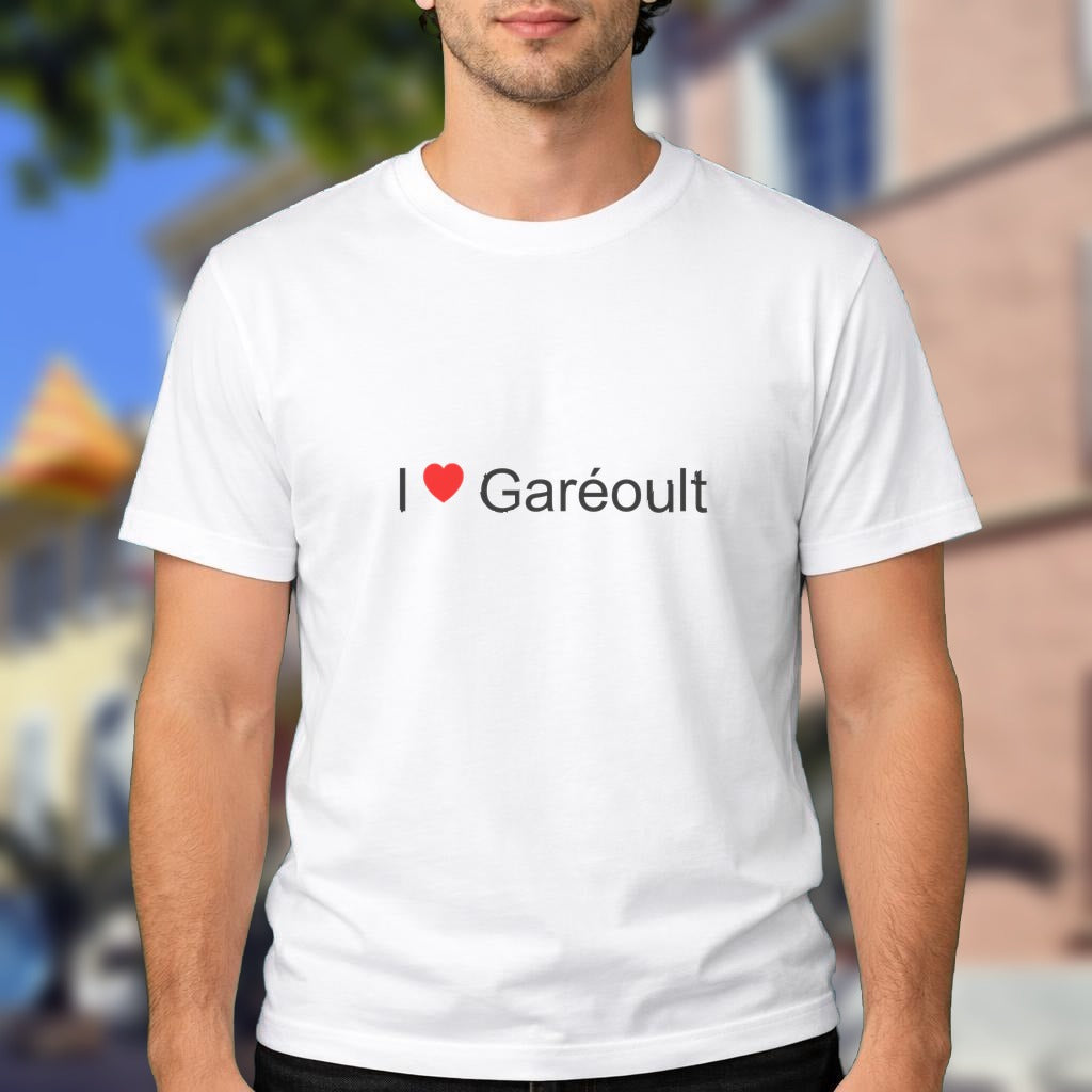 T-shirt I love garéoult