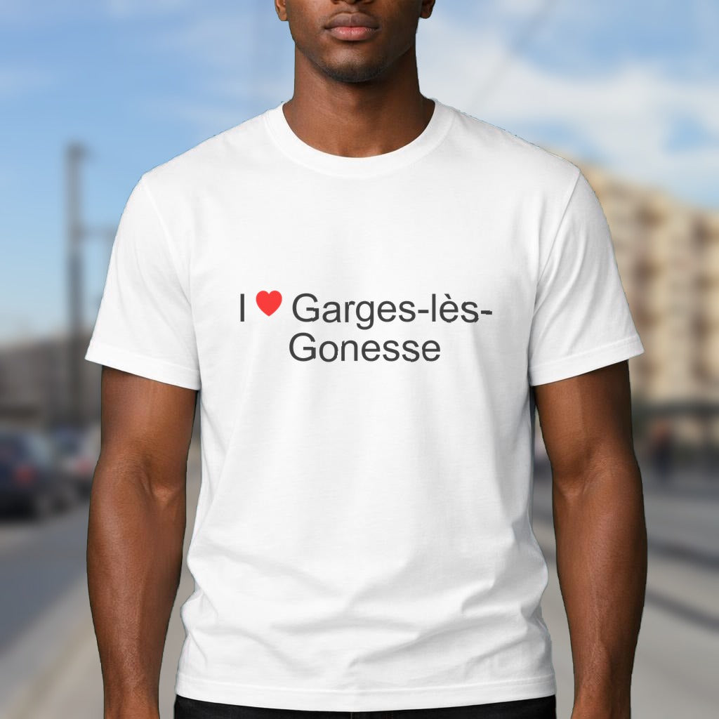 T-shirt I love garges-lès-gonesse