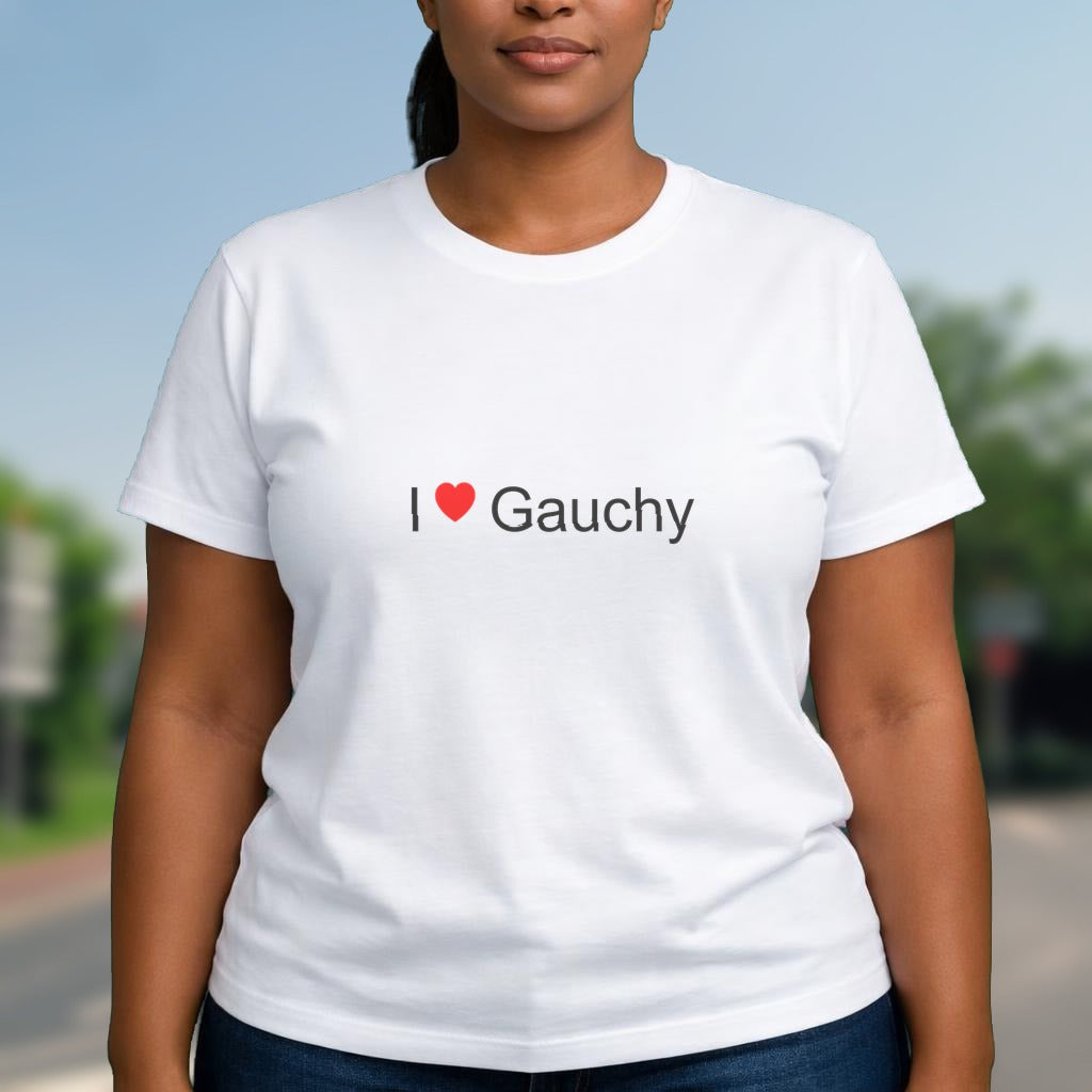 T-shirt I love gauchy