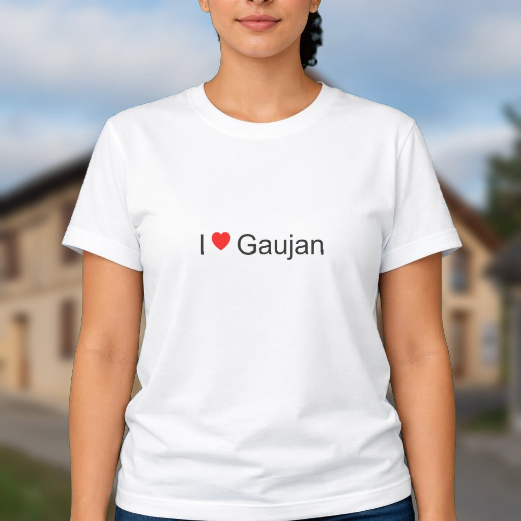 T-shirt I love gaujan