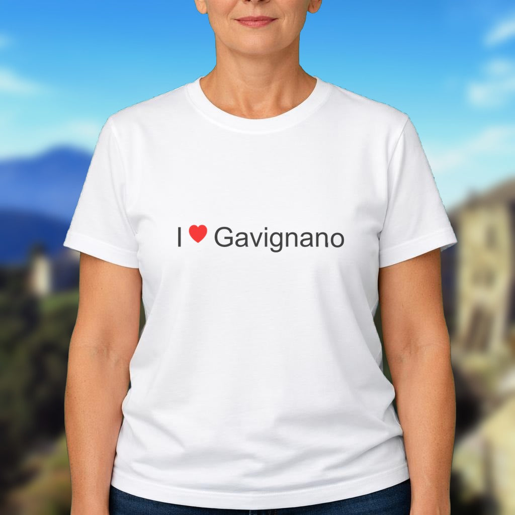 T-shirt I love gavignano