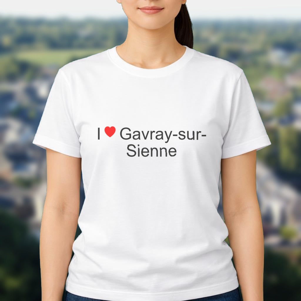 T-shirt I love gavray-sur-sienne