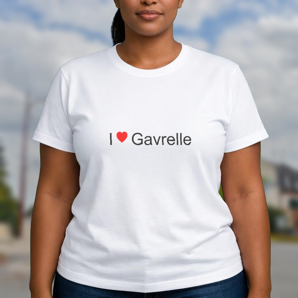 T-shirt I love gavrelle