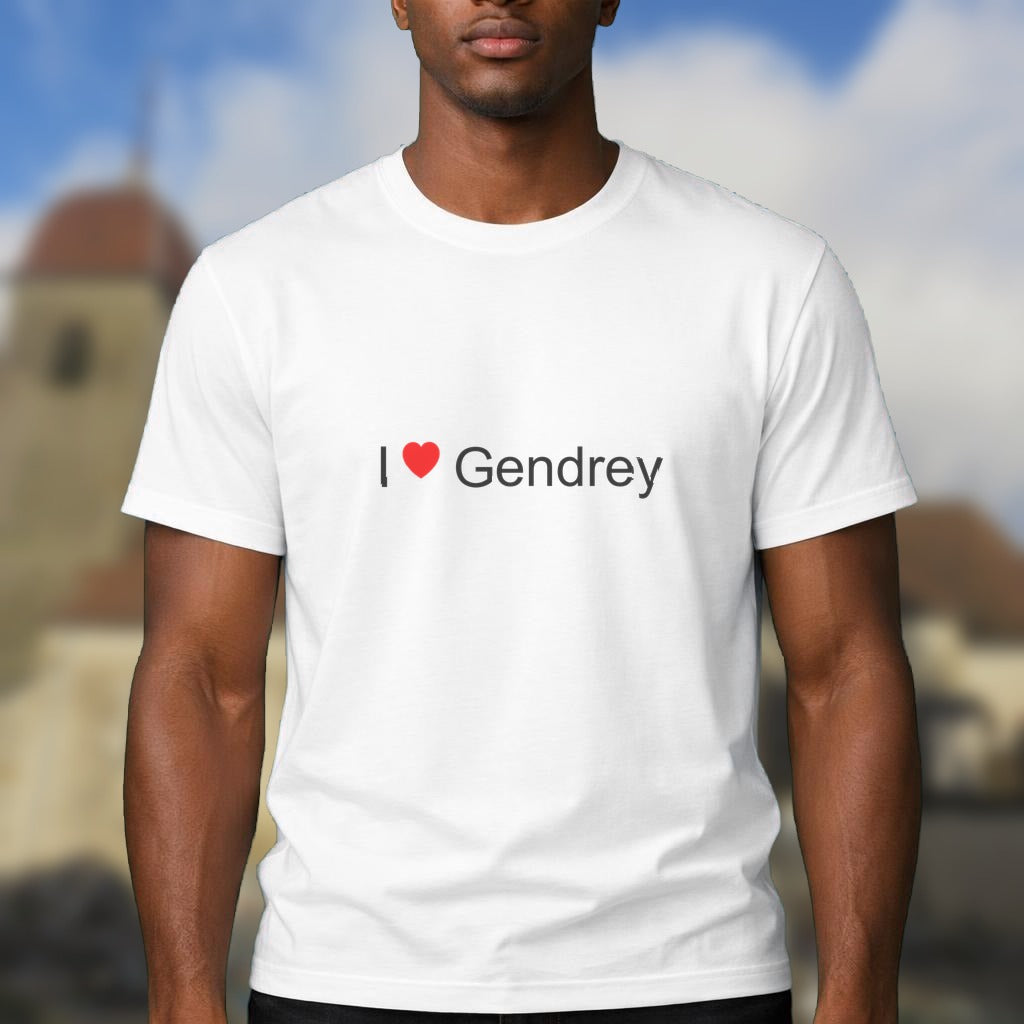 T-shirt I love gendrey