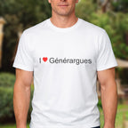 T-shirt I love générargues