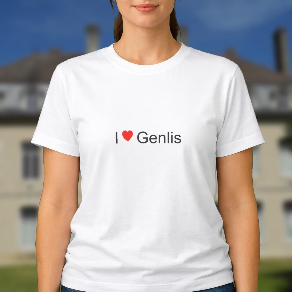 T-shirt I love genlis