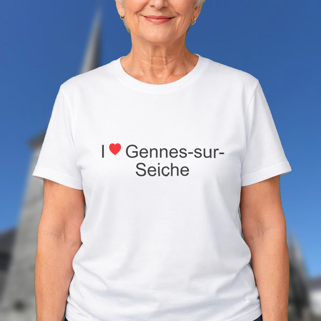 T-shirt I love gennes-sur-seiche