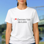 T-shirt I love gennes-val-de-loire