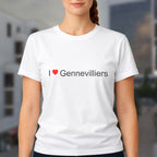 T-shirt I love gennevilliers