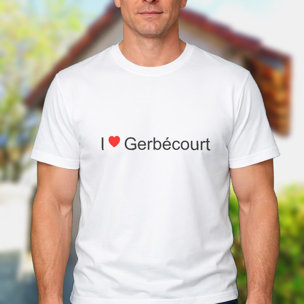 T-shirt I love gerbécourt