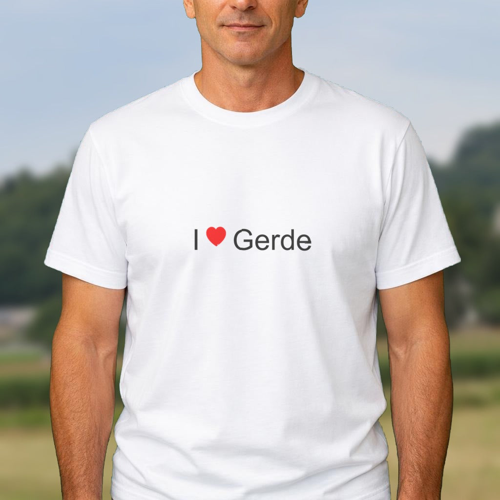 T-shirt I love gerde