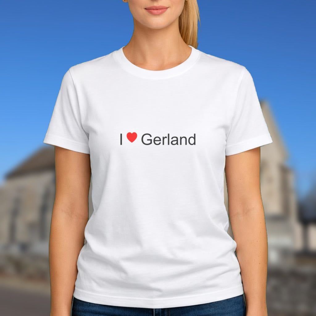 T-shirt I love gerland
