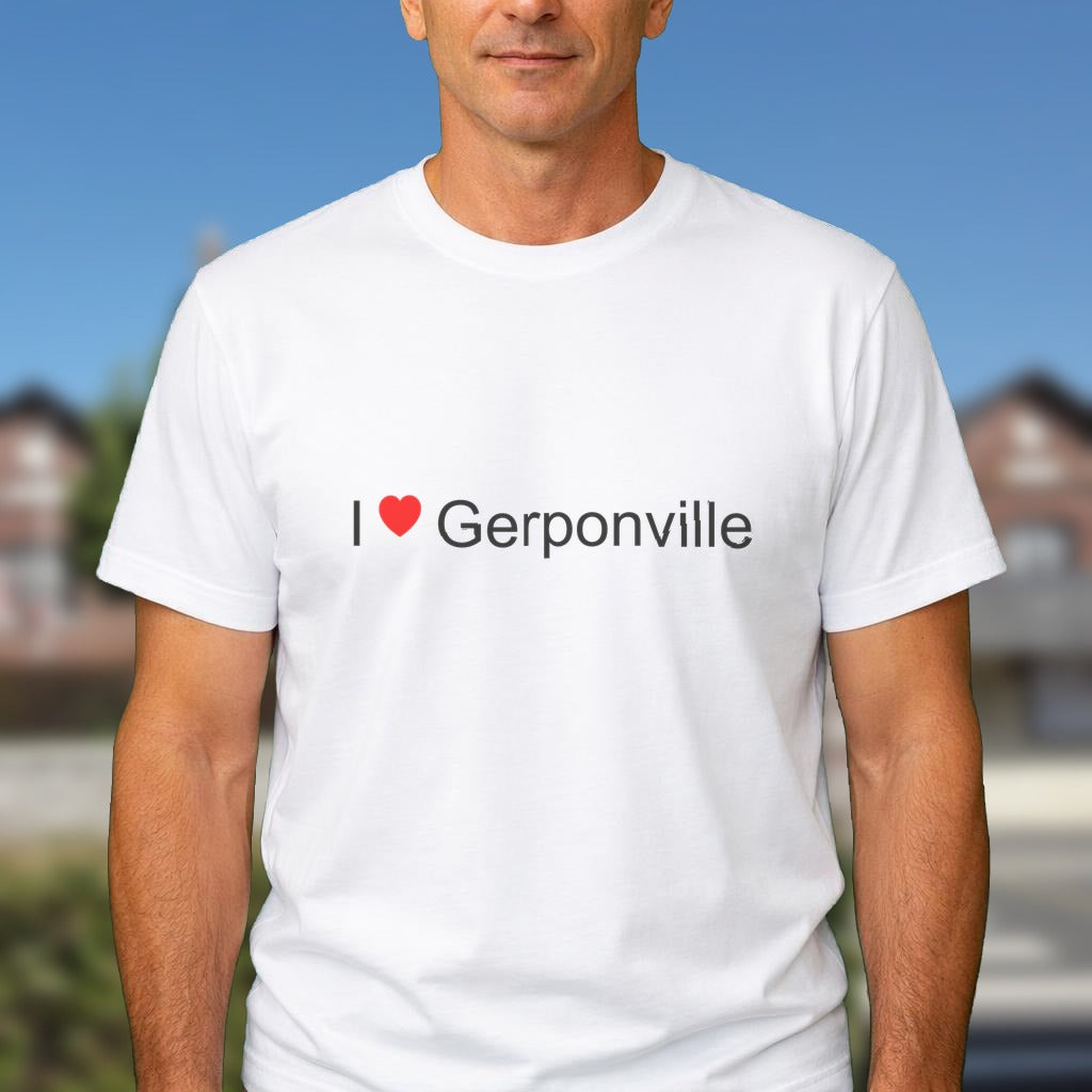 T-shirt I love gerponville