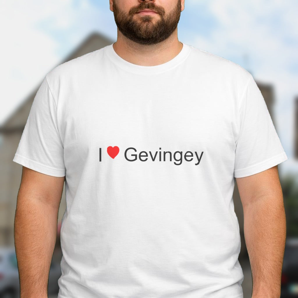 T-shirt I love gevingey