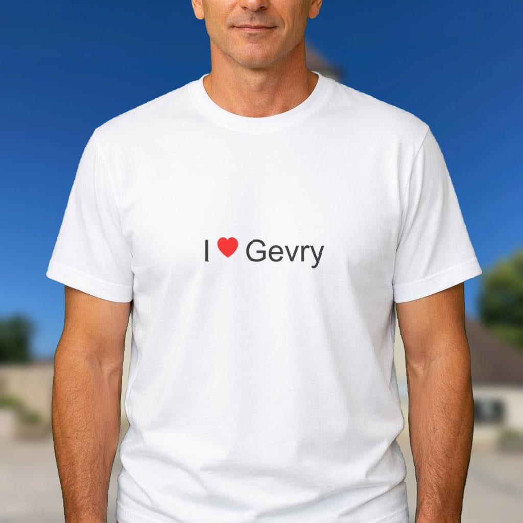 T-shirt I love gevry