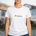 T-shirt I love gières