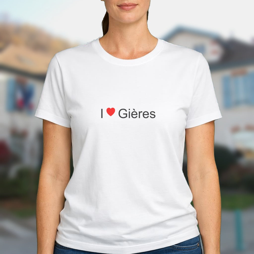 T-shirt I love gières