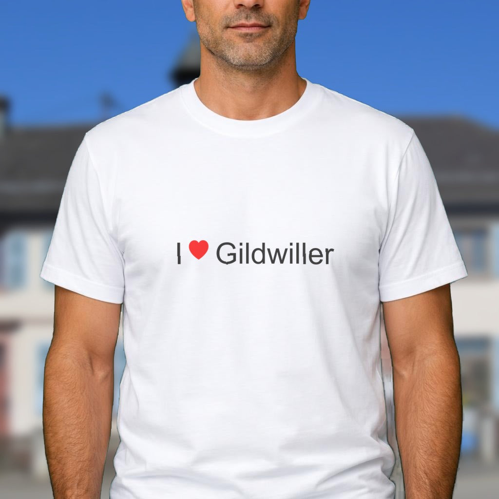 T-shirt I love gildwiller
