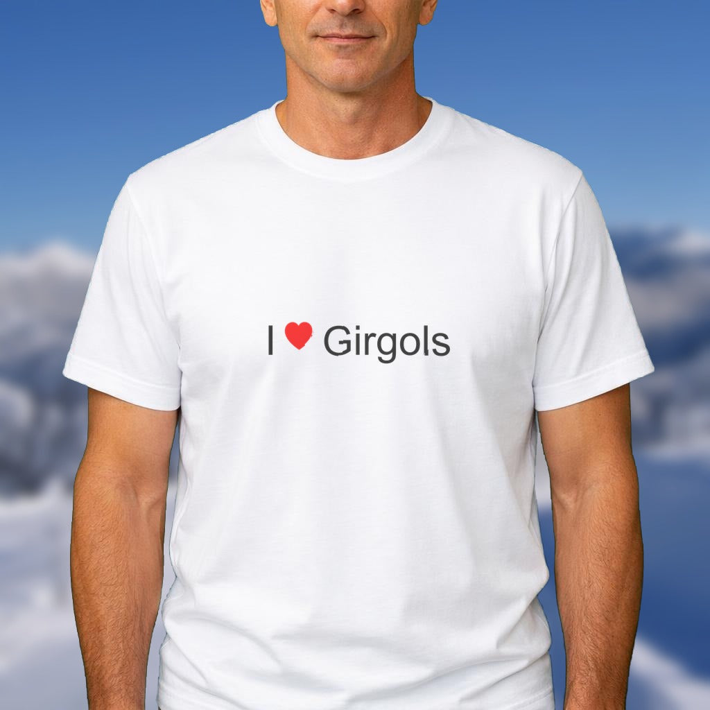 T-shirt I love girgols