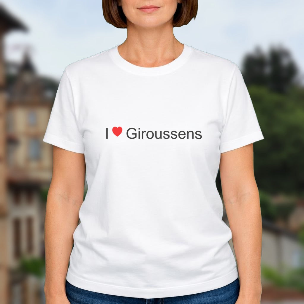 T-shirt I love giroussens