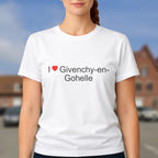 T-shirt I love givenchy-en-gohelle