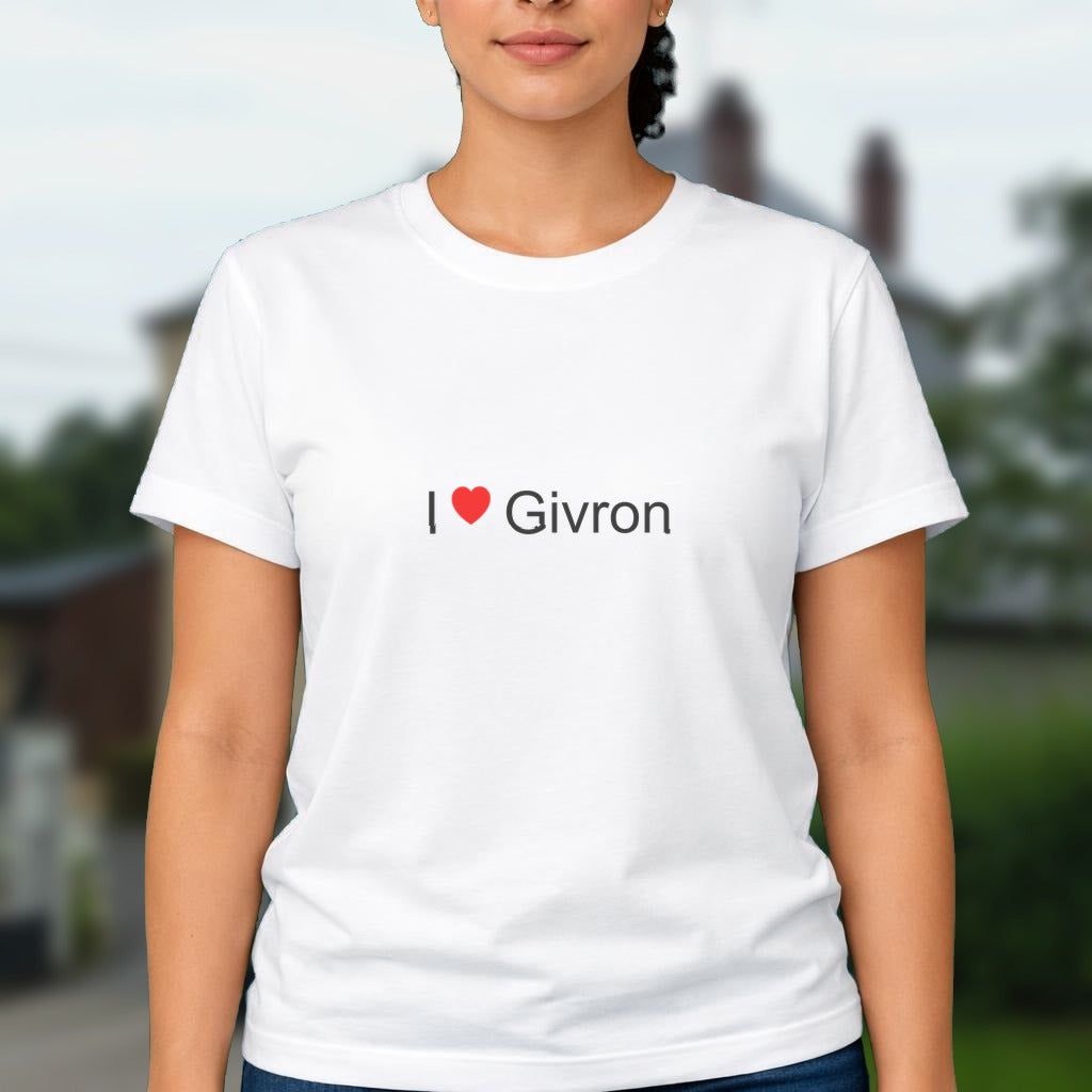 T-shirt I love givron
