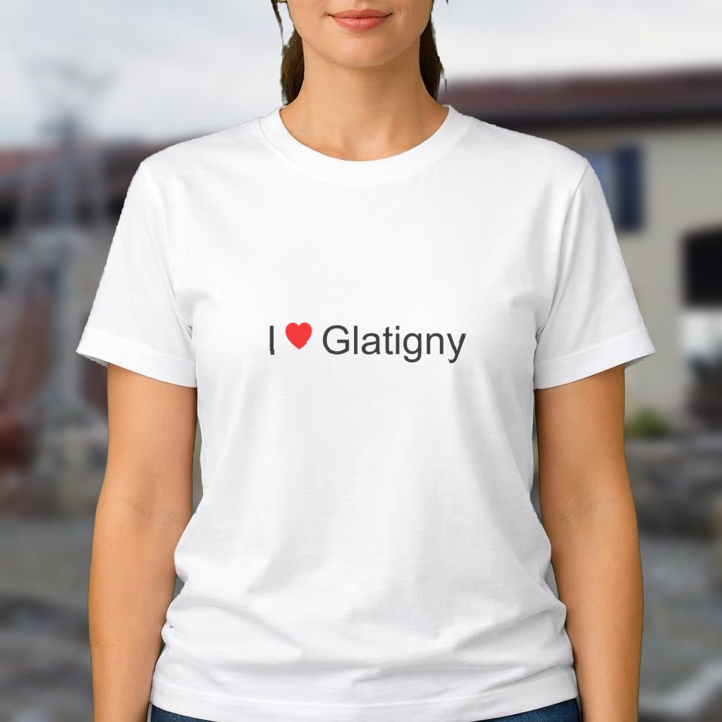 T-shirt I love glatigny