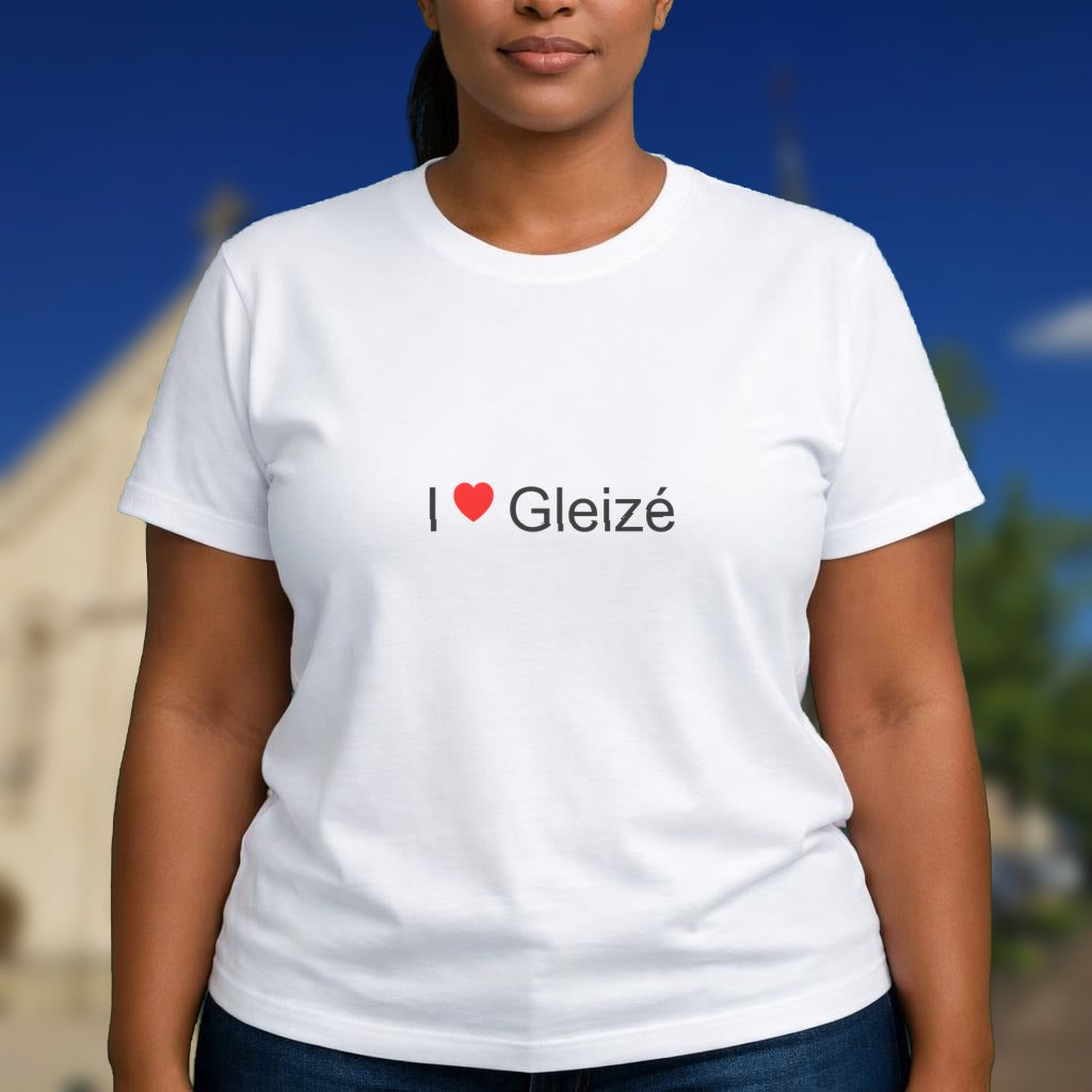 T-shirt I love gleizé