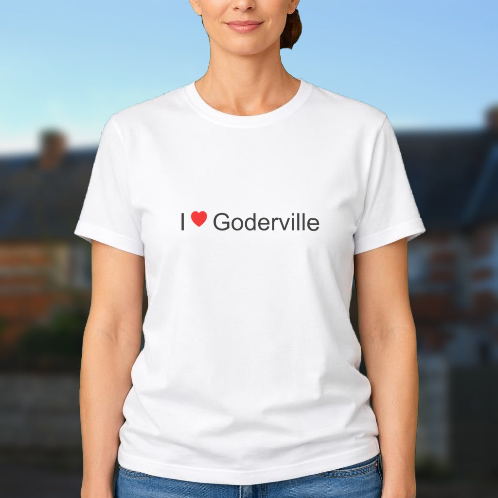 T-shirt I love goderville