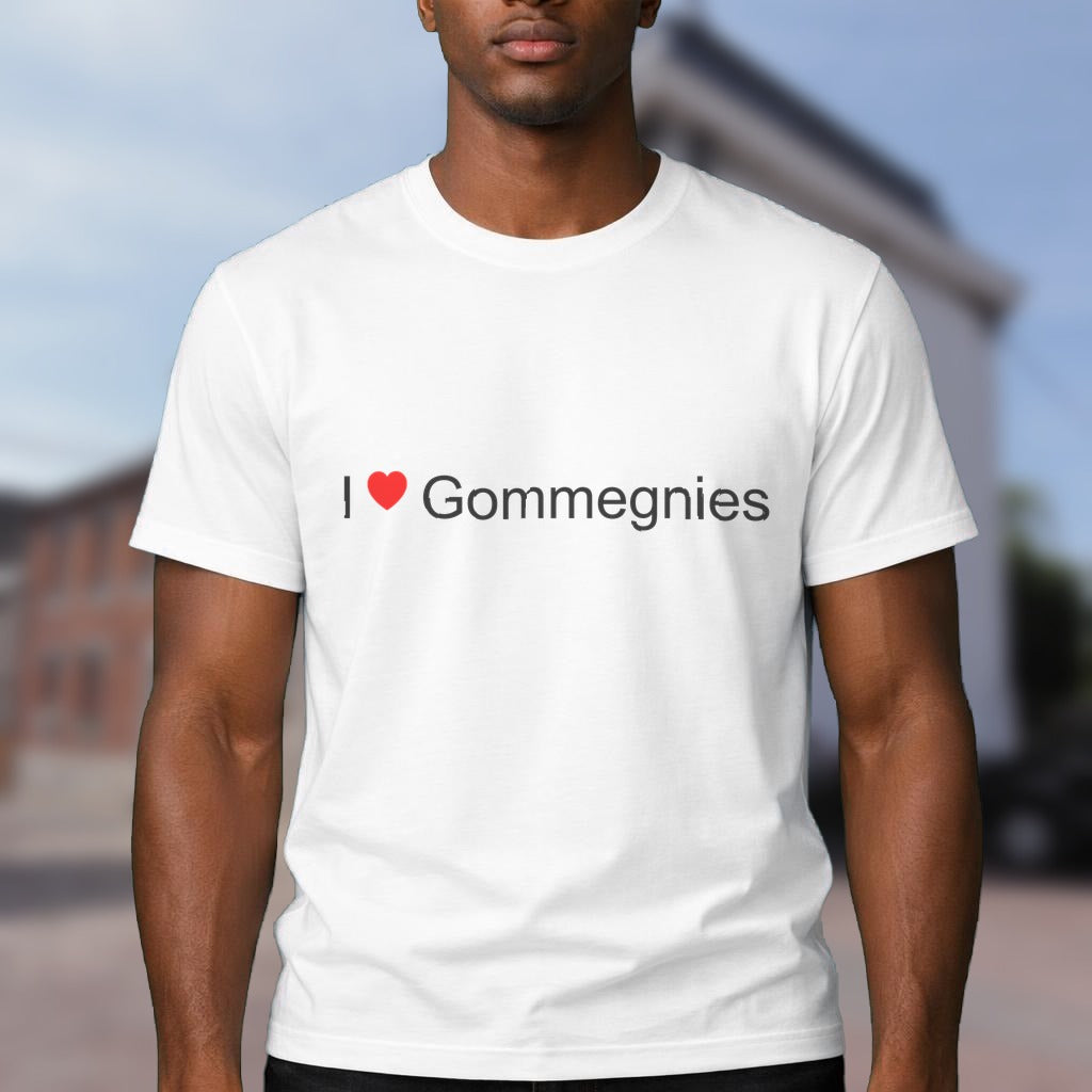T-shirt I love gommegnies