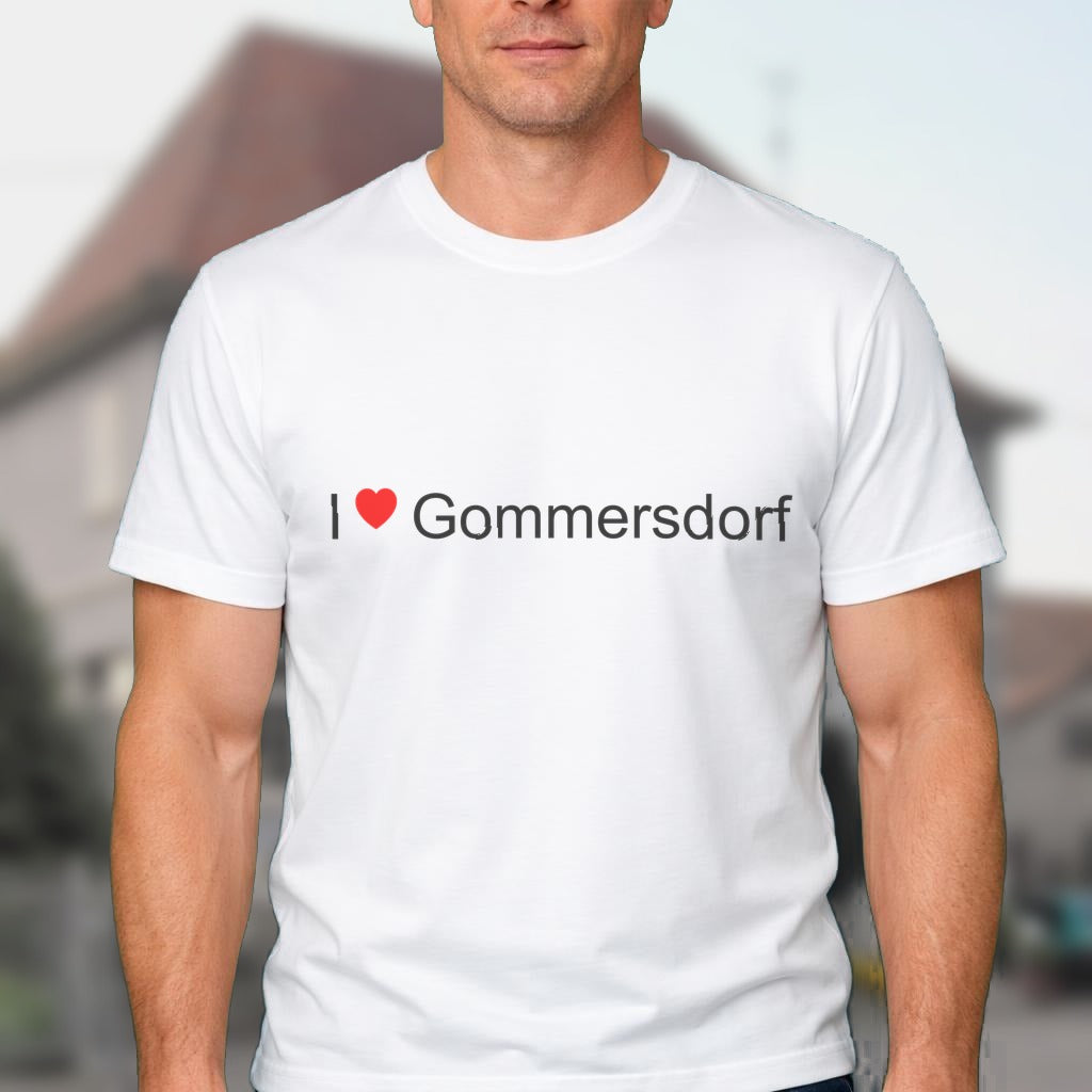 T-shirt I love gommersdorf