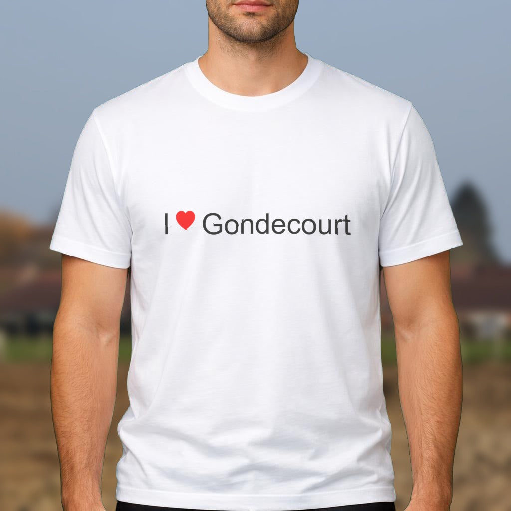 T-shirt I love gondecourt