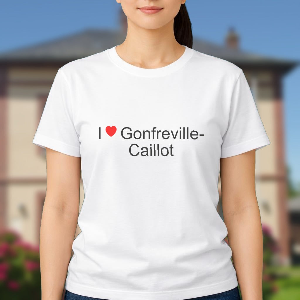 T-shirt I love gonfreville-caillot