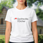T-shirt I love gonfreville-l'orcher