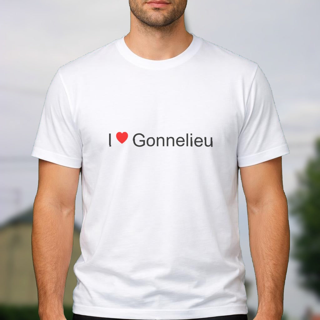 T-shirt I love gonnelieu