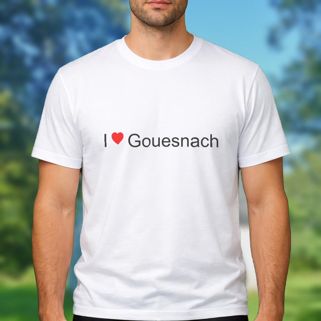 T-shirt I love gouesnach