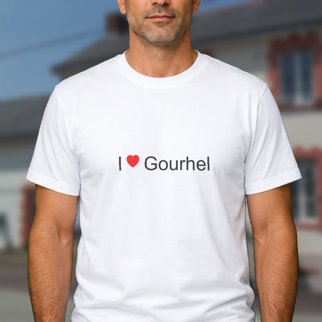 T-shirt I love gourhel