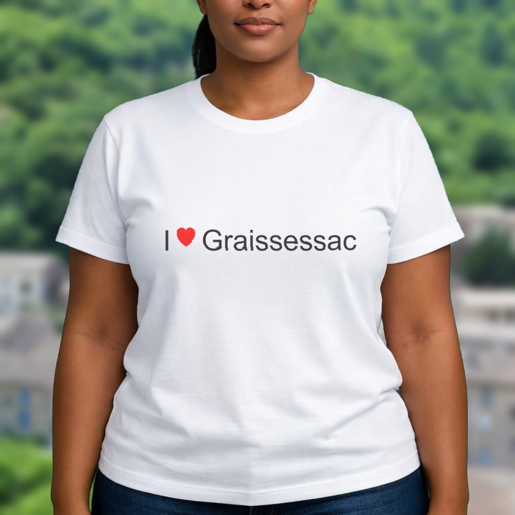 T-shirt I love graissessac