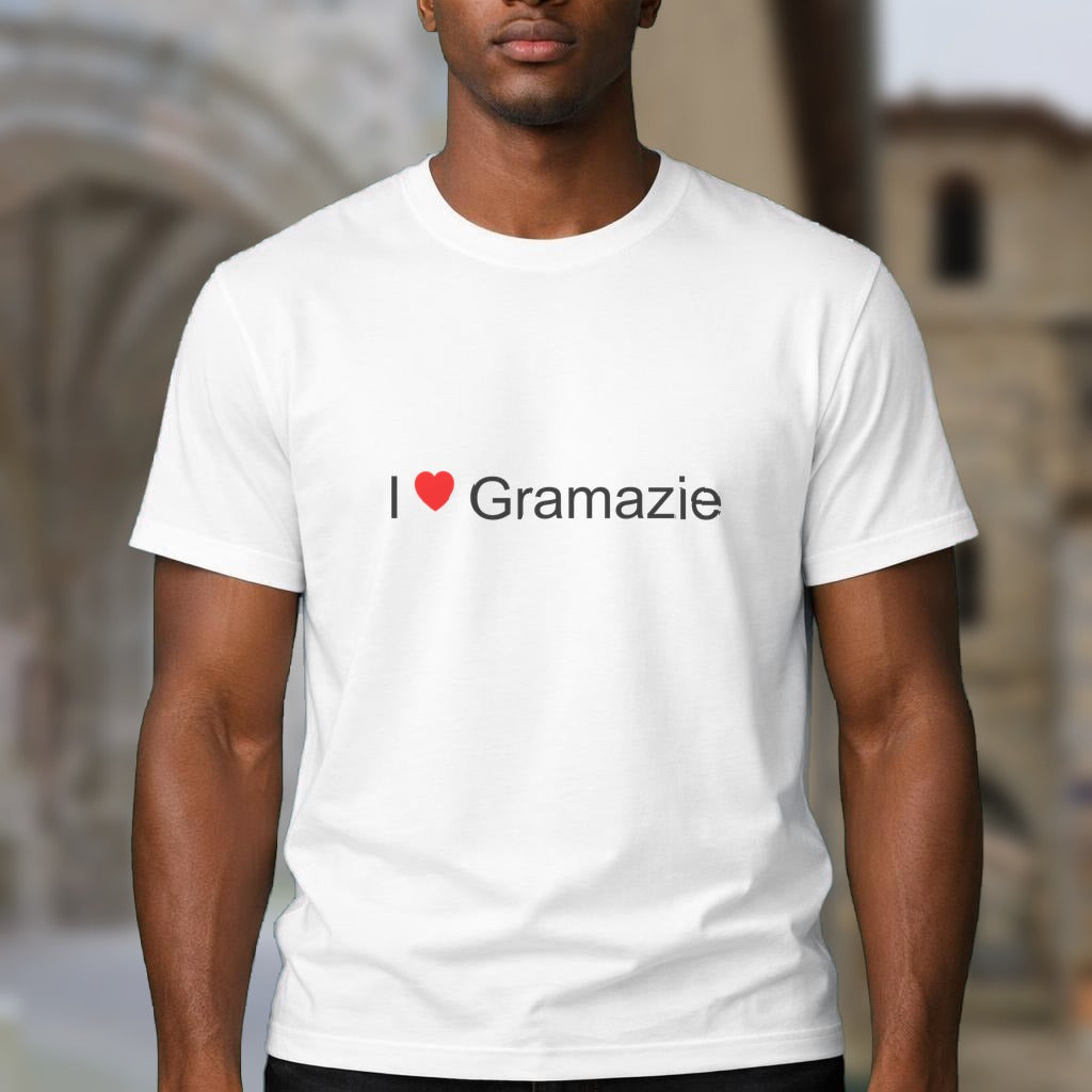 T-shirt I love gramazie