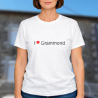 T-shirt I love grammond