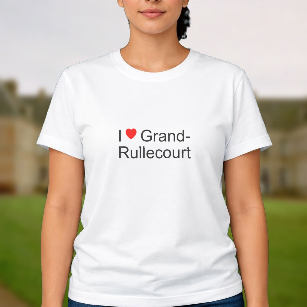 T-shirt I love grand-rullecourt