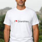 T-shirt I love grandrieu