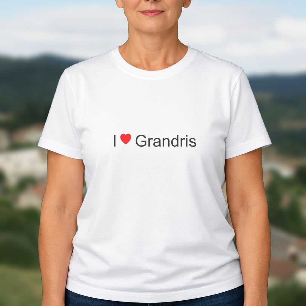 T-shirt I love grandris