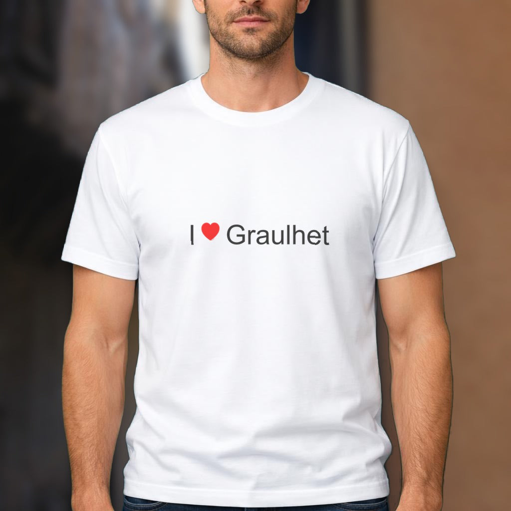 T-shirt I love graulhet