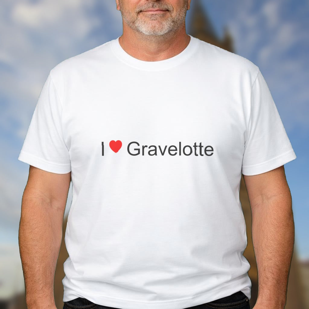 T-shirt I love gravelotte