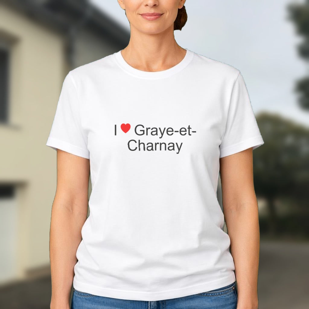 T-shirt I love graye-et-charnay