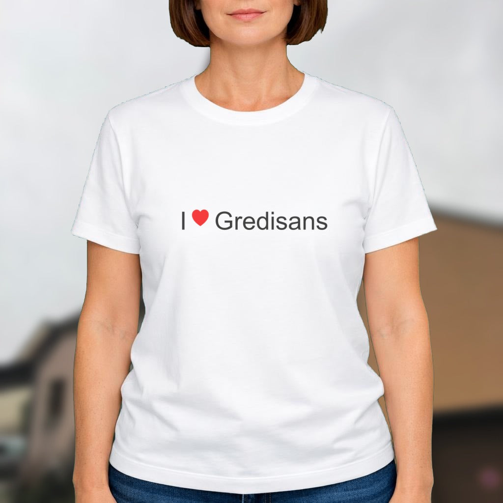 T-shirt I love gredisans