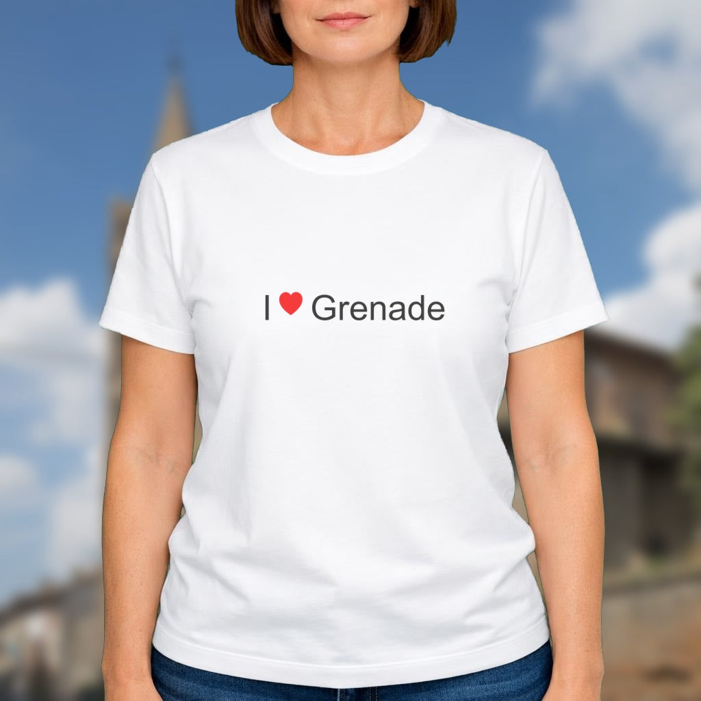 T-shirt I love grenade