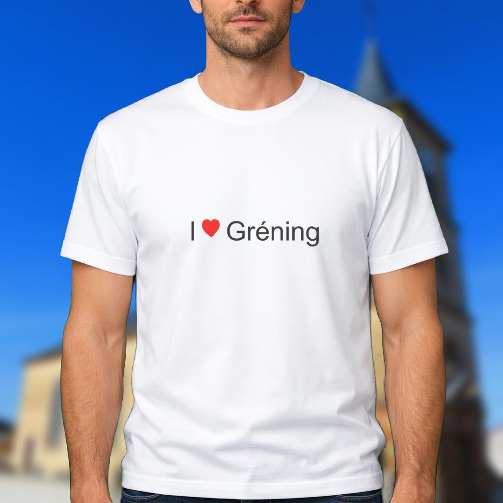 T-shirt I love gréning